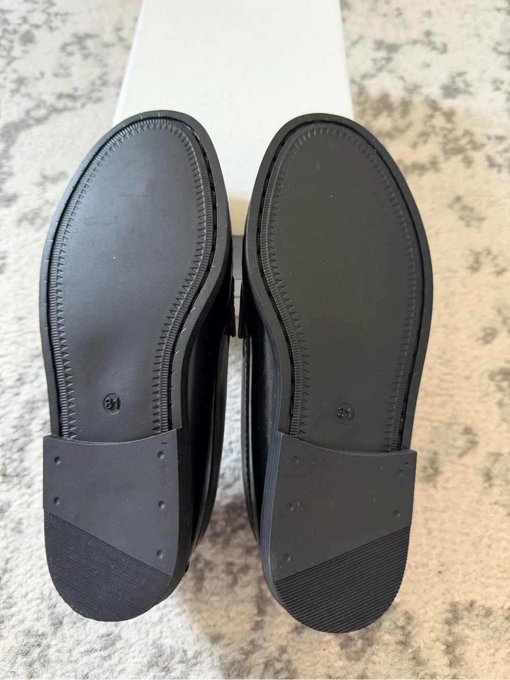 Classic Kids Black Penny Loafers - Dress Slip-On